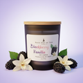 Blackberry Vanilla Candle Brightened