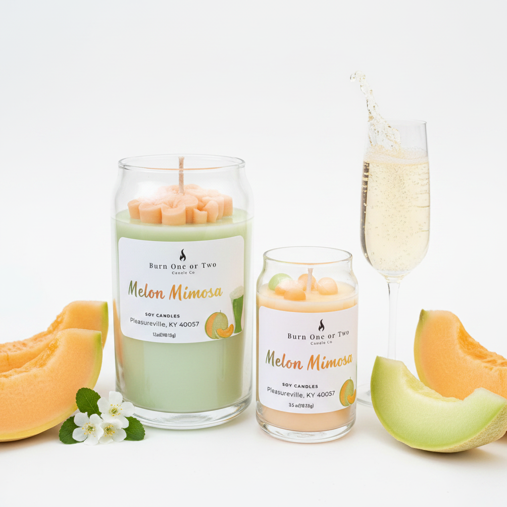 Melon Mimosa Both Sizes - Styled