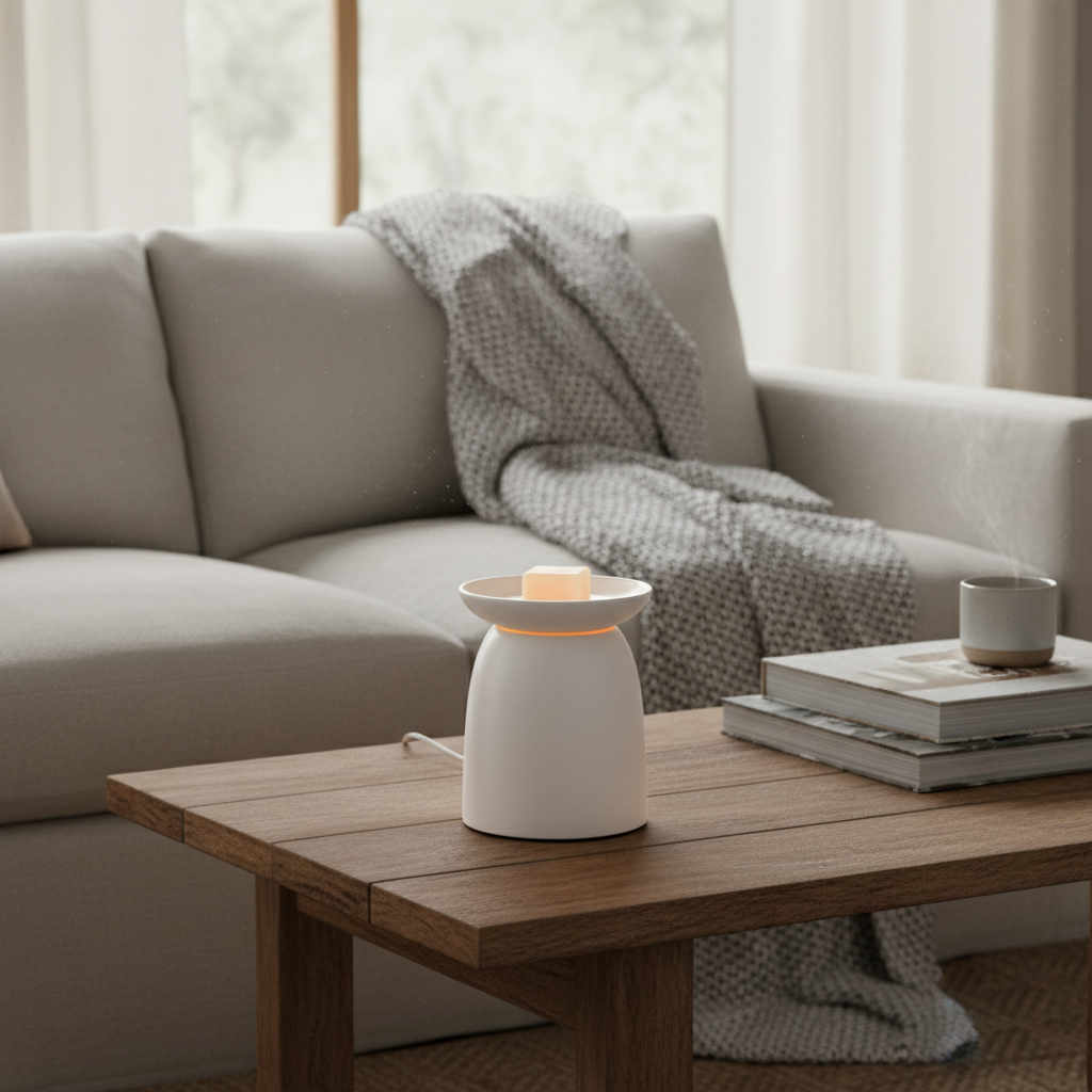 Wax Melt Living Room Setting